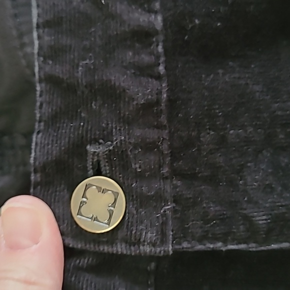 Liz Claiborne Jackie black corduroy pants size 16W - Picture 6 of 9